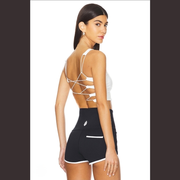 Free People Movement Black Island Time Short size Small NWOT - Picture 4 of 9